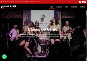 Pagina Web de Clases de Canto